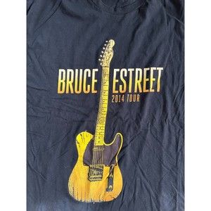 Bruce Springsteen E Street Band 2014 High Hopes Guitar US Tour shirt Adult 3XL